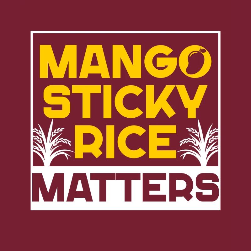 Riz gluant à la mangue