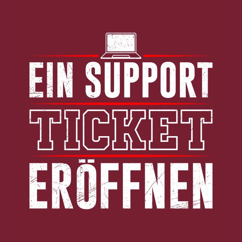 Coder EIN SUPPORT TICKET ERÖFFNEN LUSTIG