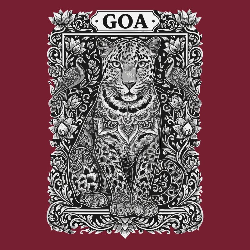 Goa Leopard Mandala