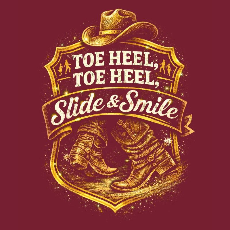 Line Dance Line Dancer Toe Heel