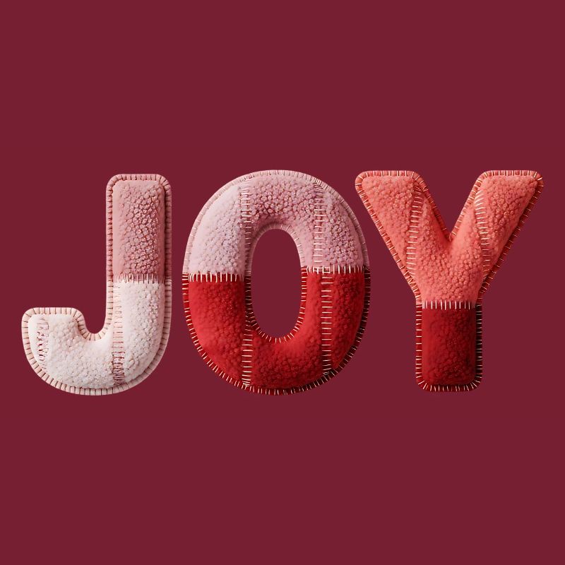 Patchwork Joy Freude und Happiness Design