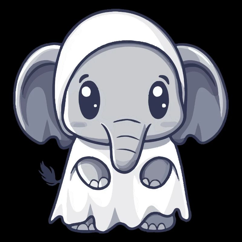 Mammut Halloween Comic Geist