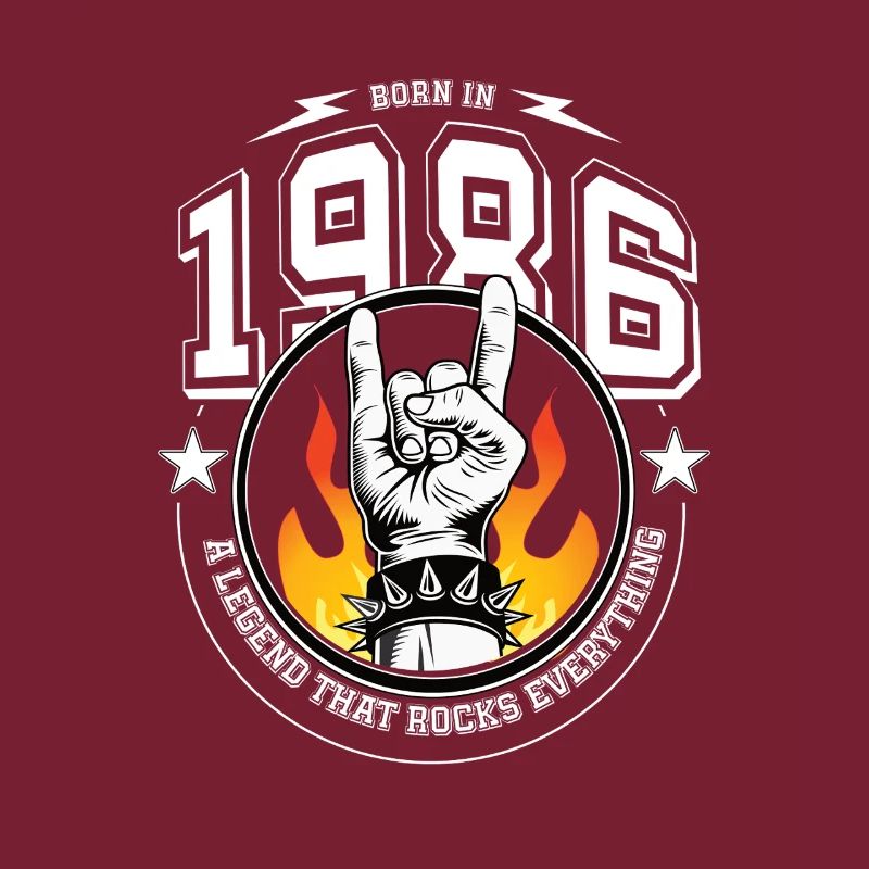 1986 Birthday, rocks everything