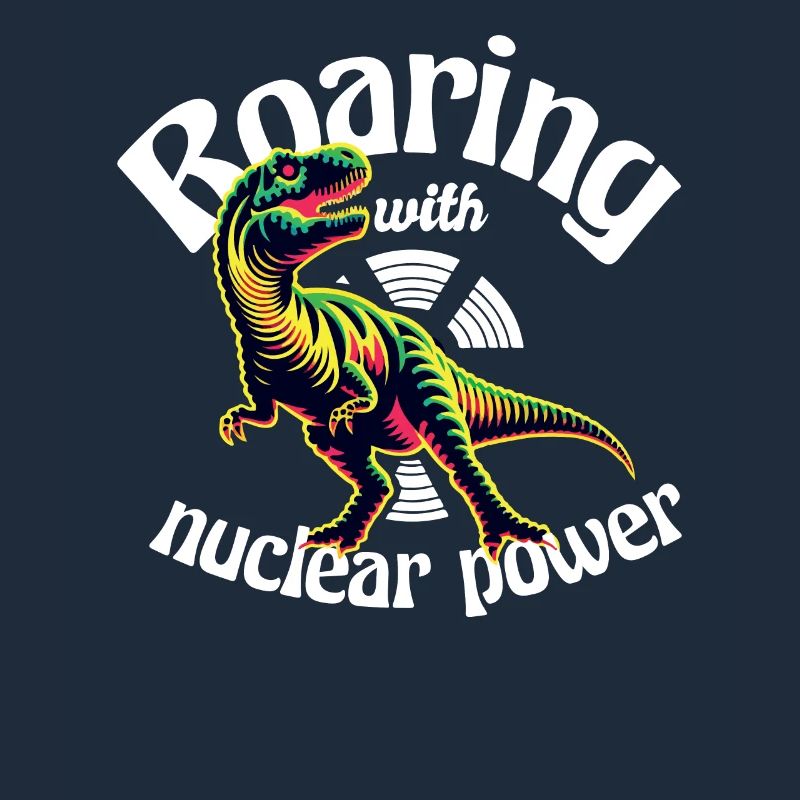 Roaring With Nuclear Power Dino Nuclear