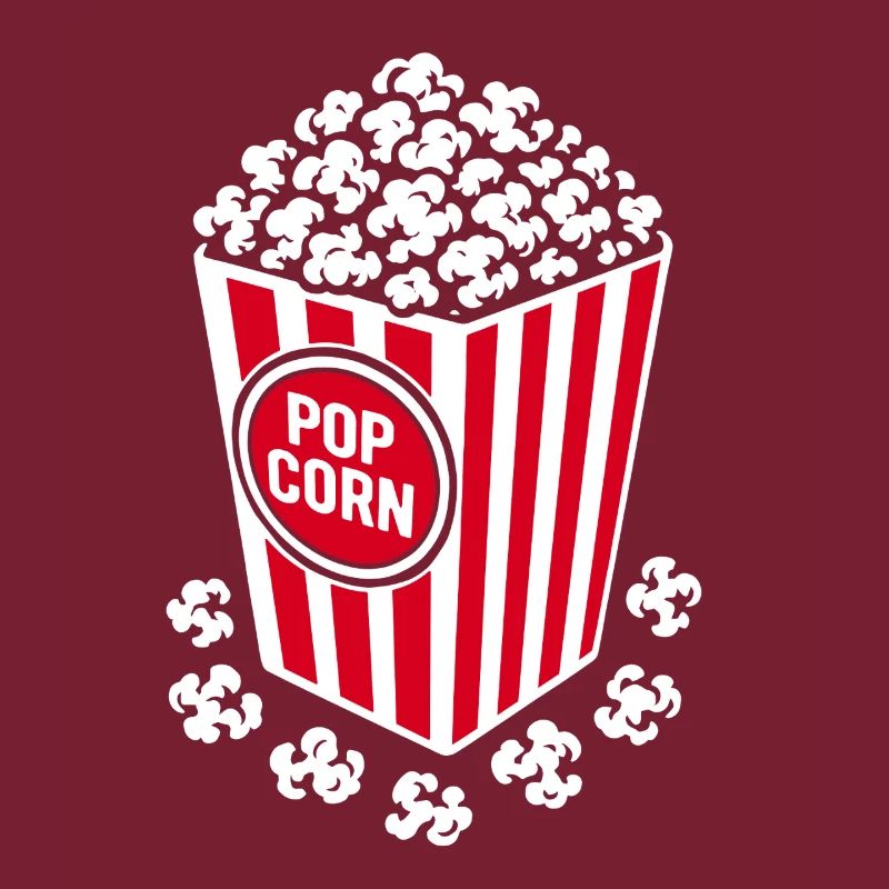 Frisches Popcorn - knusprig, lecker - Geschenk