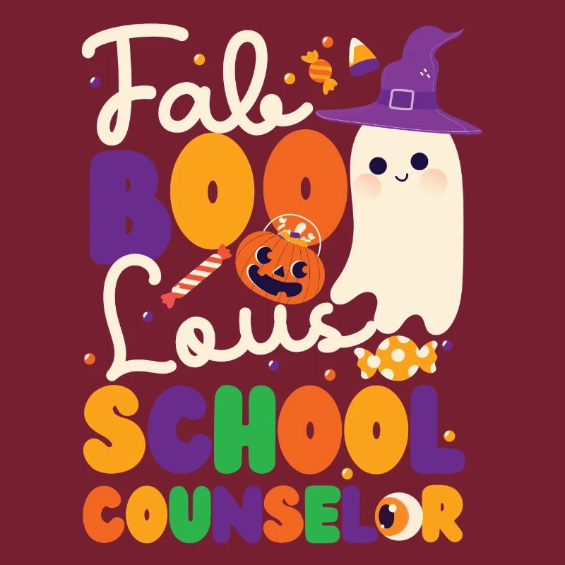 School Counselor Halloween Ghost