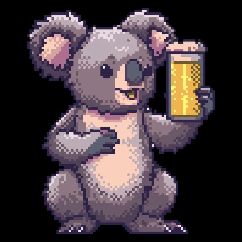 Koala Pixel Beer
