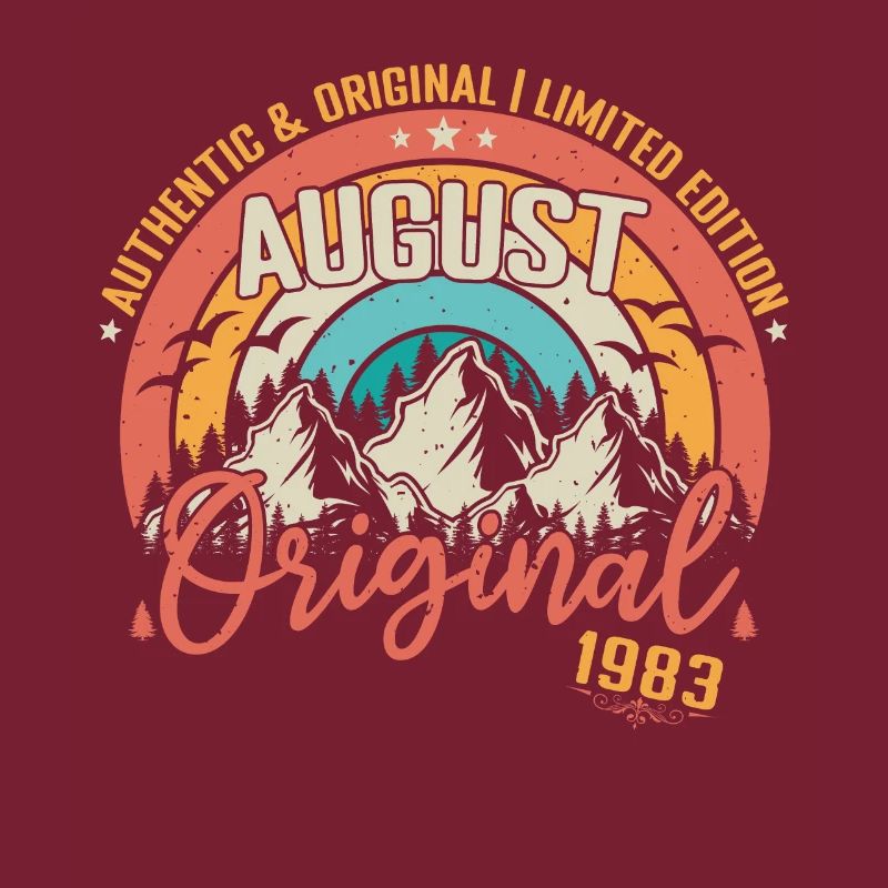 August 1983 August birthday 1983 August