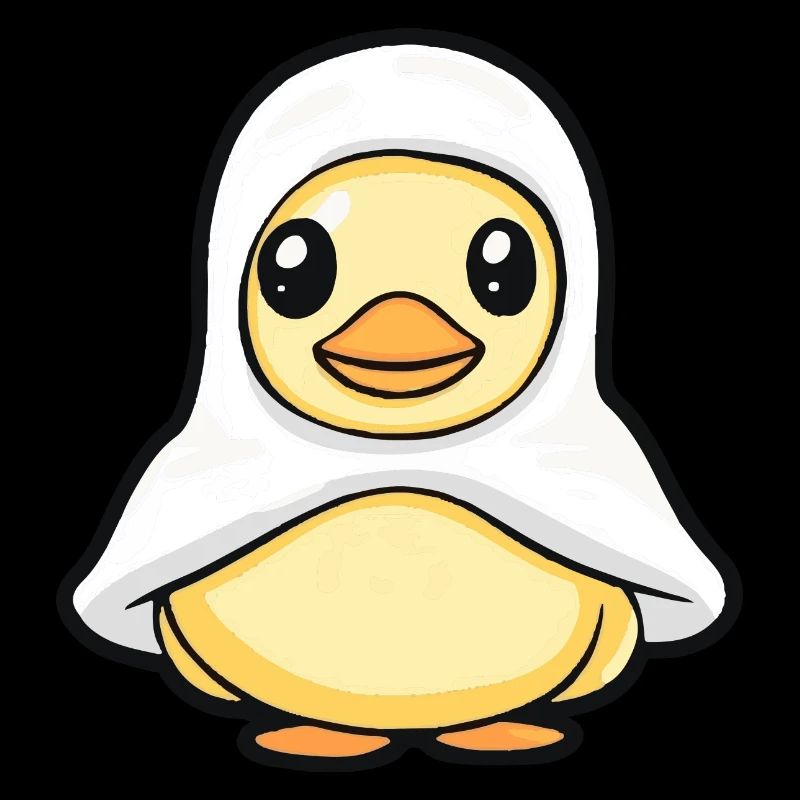 Ente Halloween Comic Geist