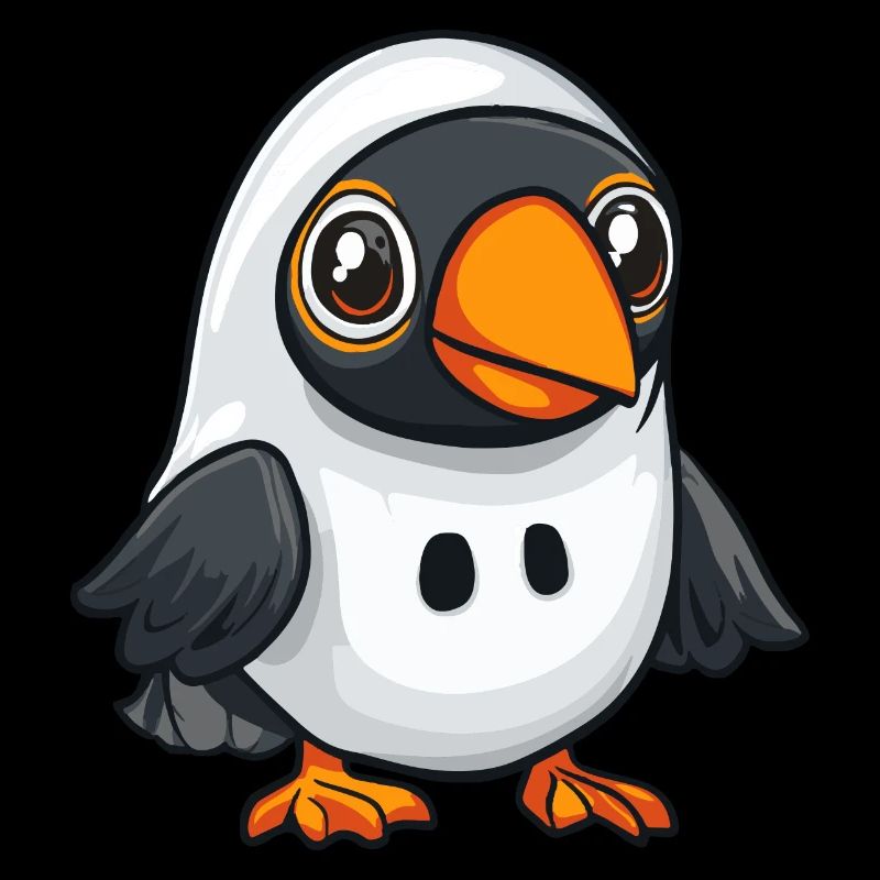 Tukan Vogel Halloween Comic Geist