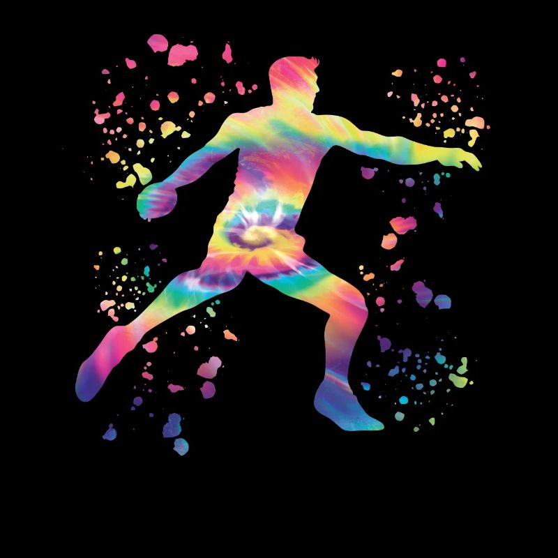 Diskuswerfer Colorsplash Diskuswurf