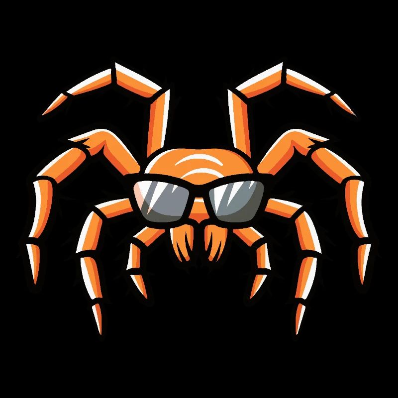 Spinne Tarantula Cool Comic