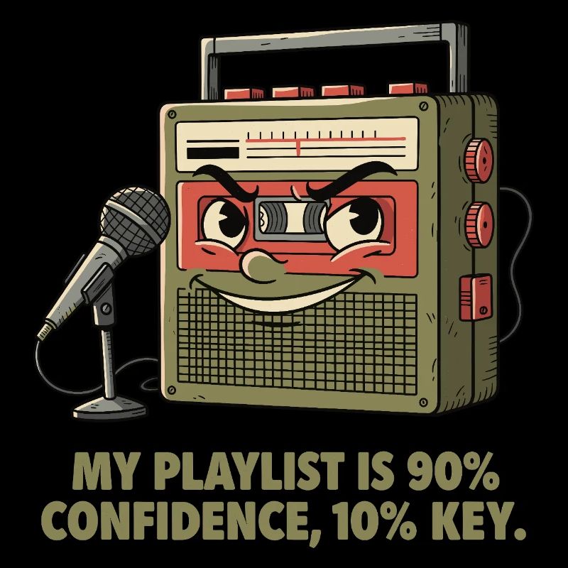 90% self-confidence, 10% tonality