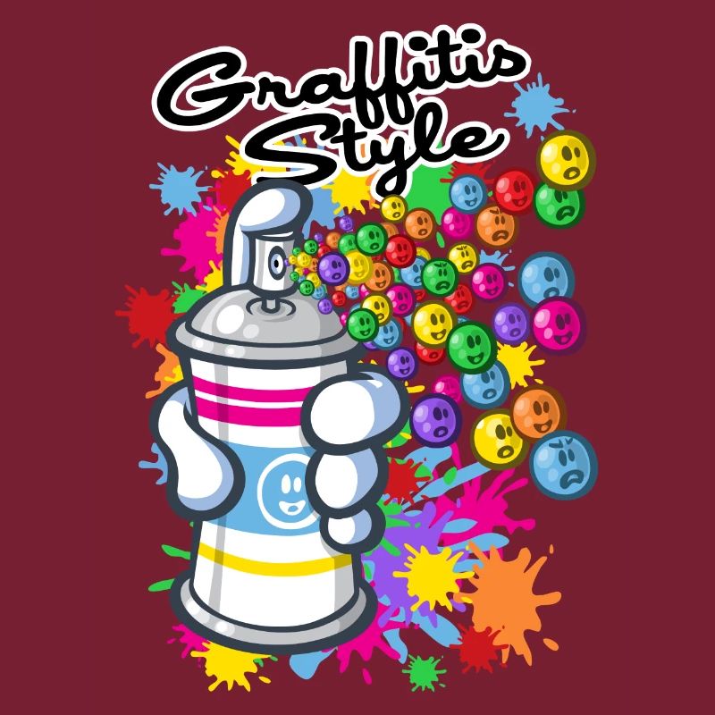 Graffitis cartoon style