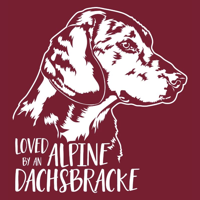 Loved by ALPINE DACHSBRACKE Hundespruch Wilsigns