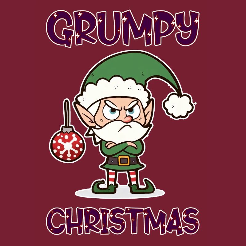 Grumpy Christmas Elf