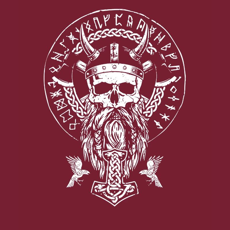 Occlusism Viking Skull Celtic Germanic