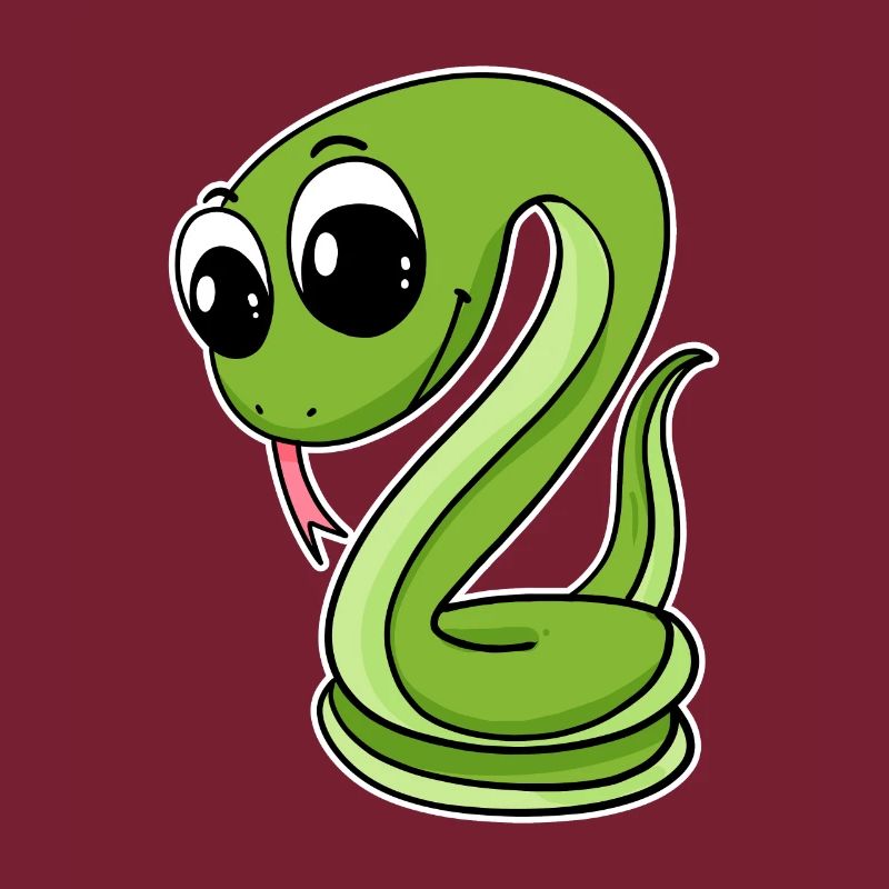 Serpent vert