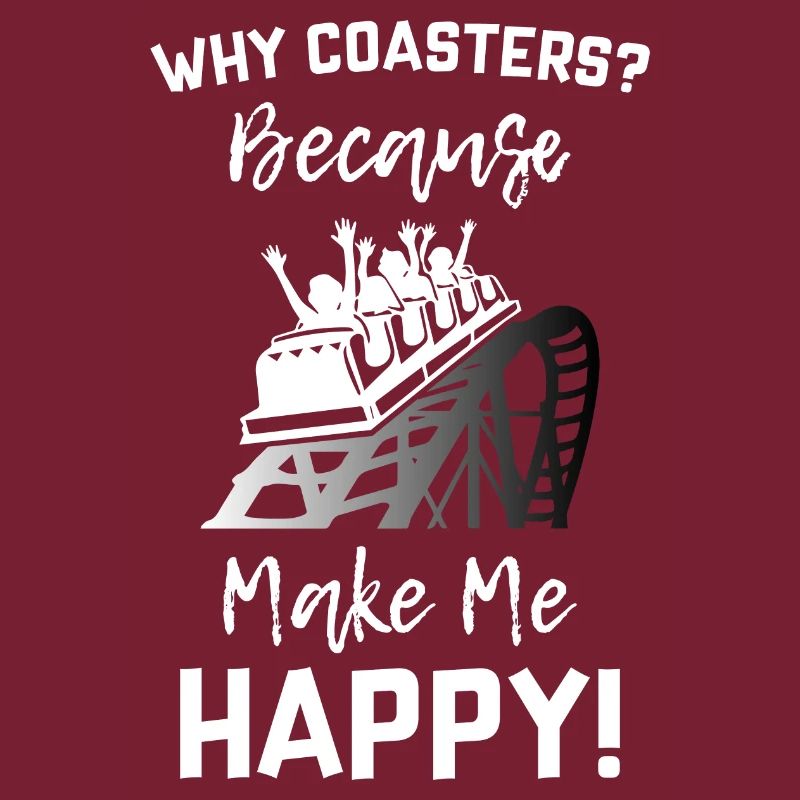 Roller Coaster Make Me Happy