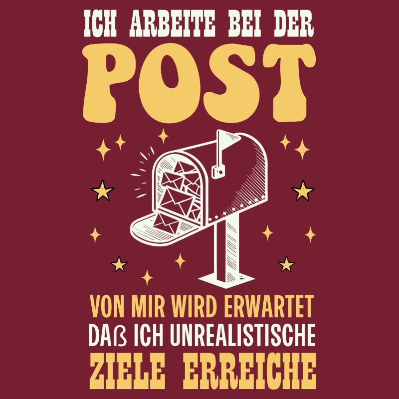 Postboten ICH ARBEITE BEI DER POST VON MIR WIRD