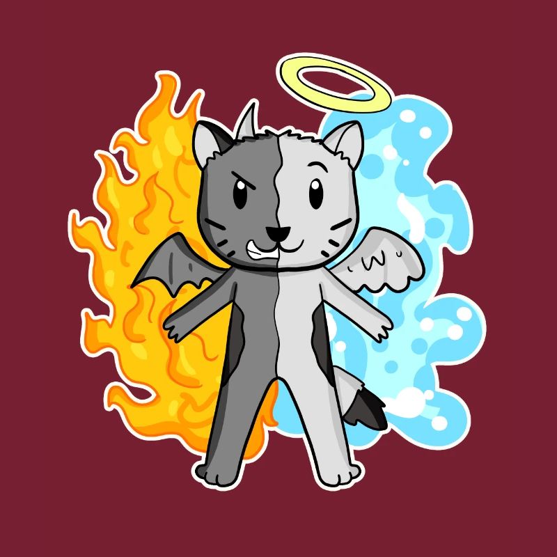 Chat Cat Breed Devon Rex - Ange et Diable