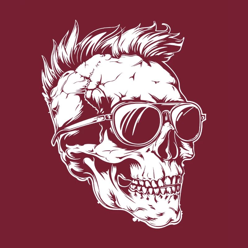 Punker Totenkopf