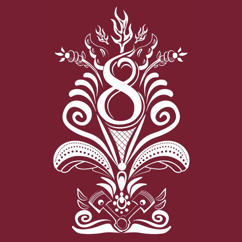 Kurbits V8 No :2 - blanc