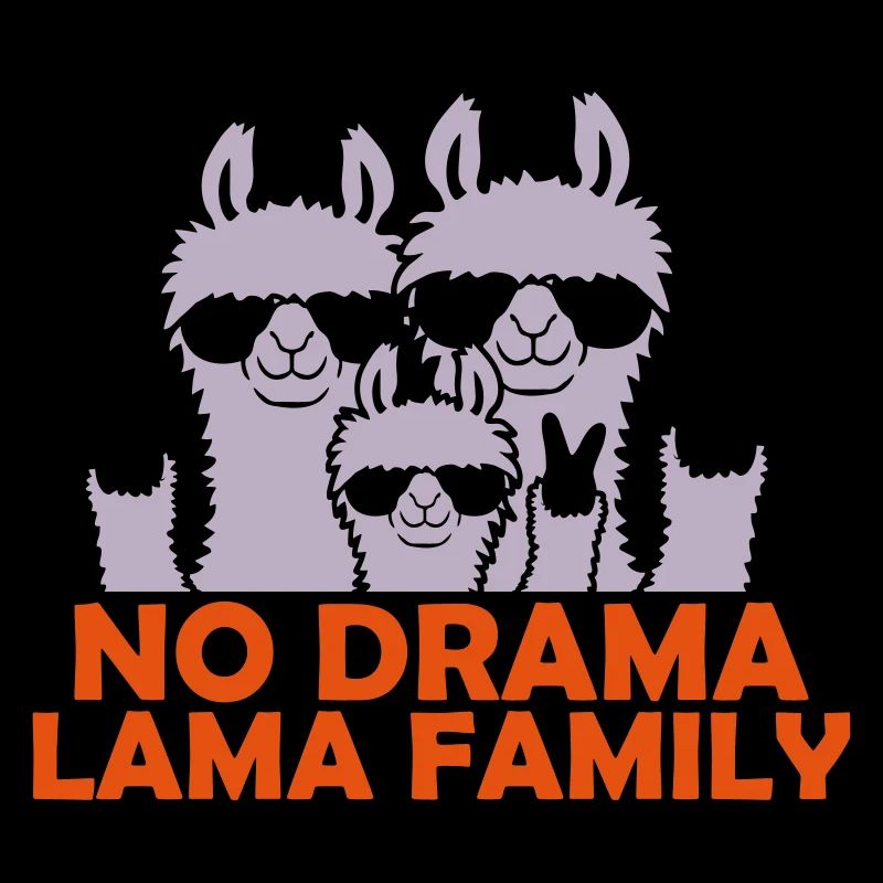 No Drama Llama Familie