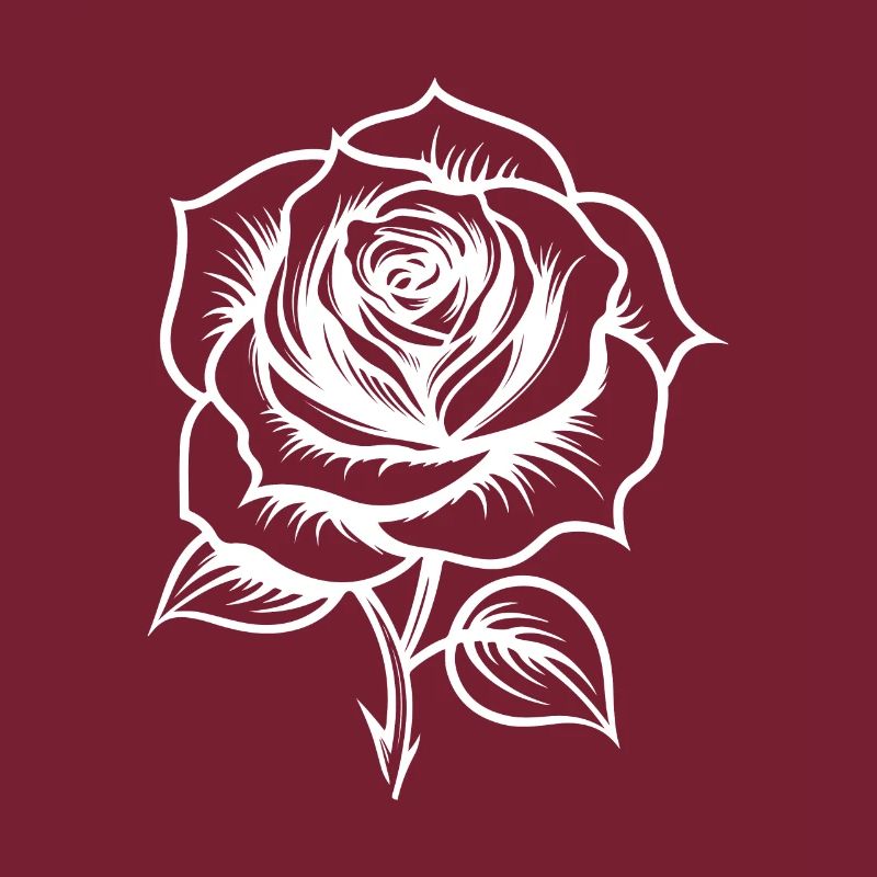 Fleur de rose Amour