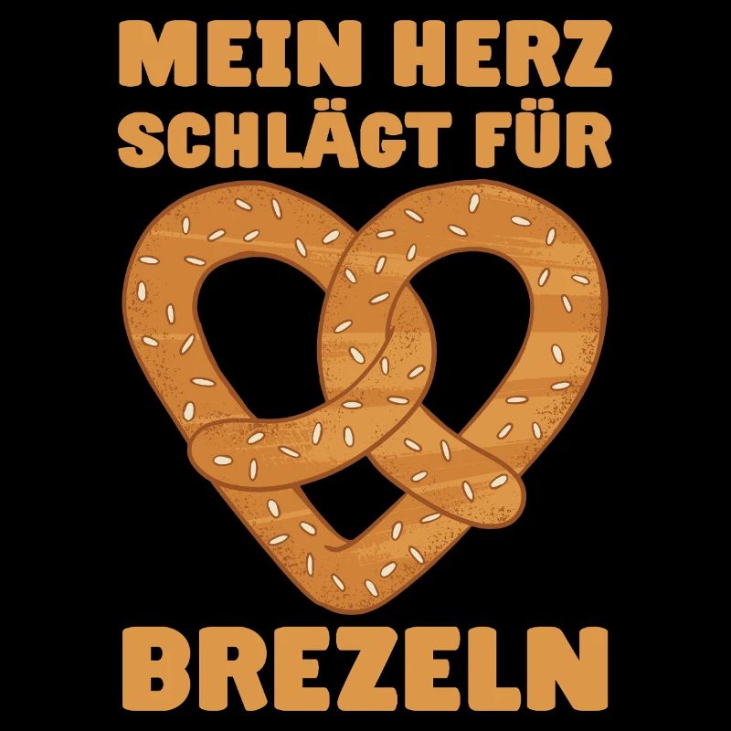 Brezel Herz Geschenk Brezeln Bretzel