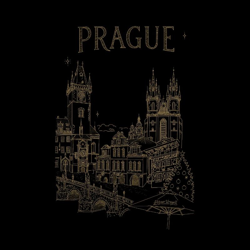 Stilisierte Prag