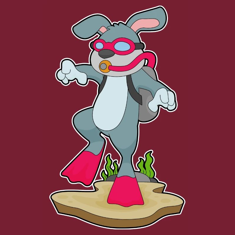 Rabbit Diver Bouteille d’oxygène Plongée