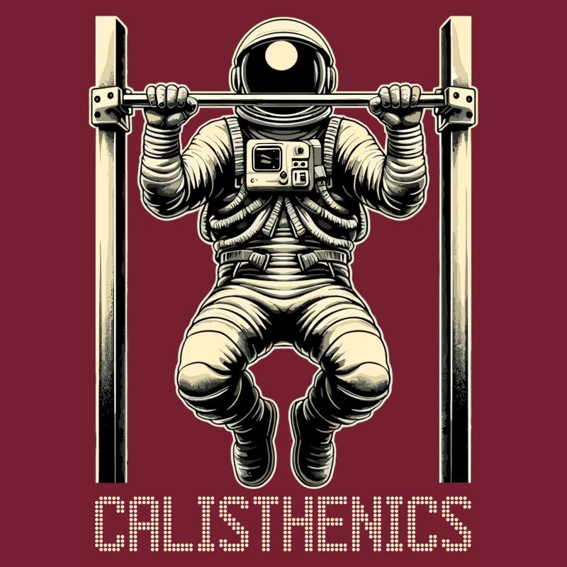 Calisthenics Astronaut Pull-ups Gift