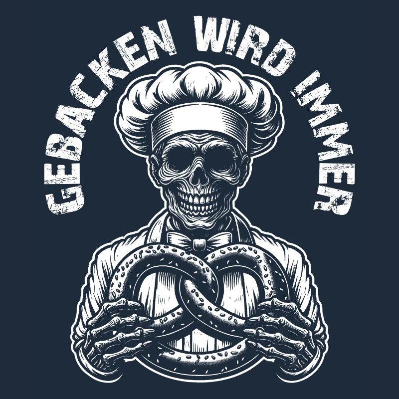 Zombie als Bäcker - gebacken wird immer