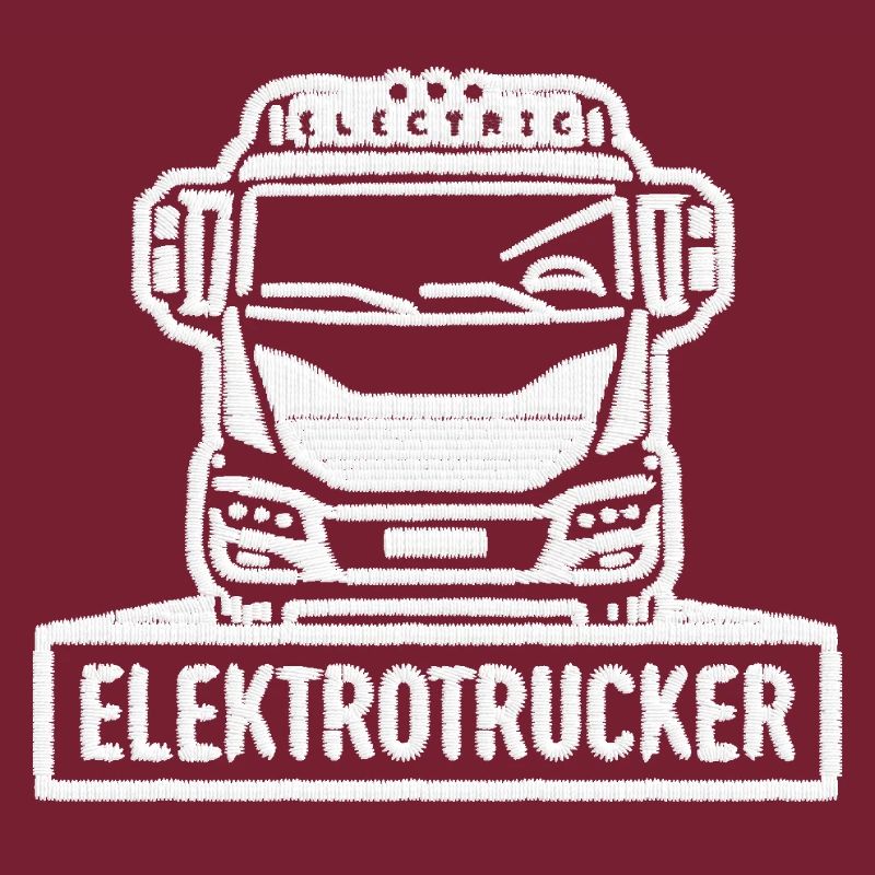 Elektrotrucker | gestickter Patch Look
