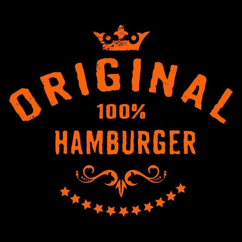 Städte Motiv Hamburger City Geschenk