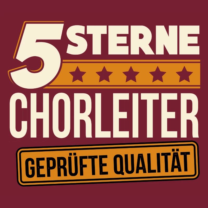 Chorleiter Dirigent Chor Gesangschor Geschenk