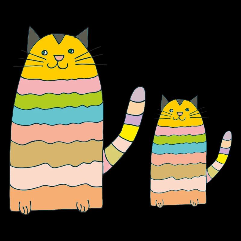 Chat Mère Enfant