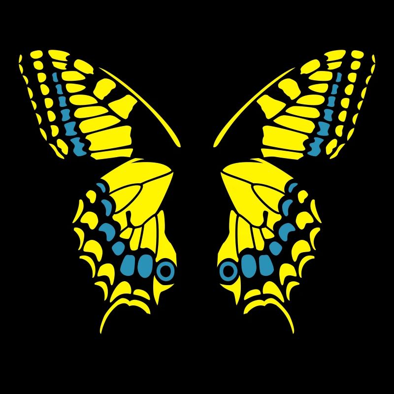 Schmetterling / Schwalbenschwanz - nur Flügel