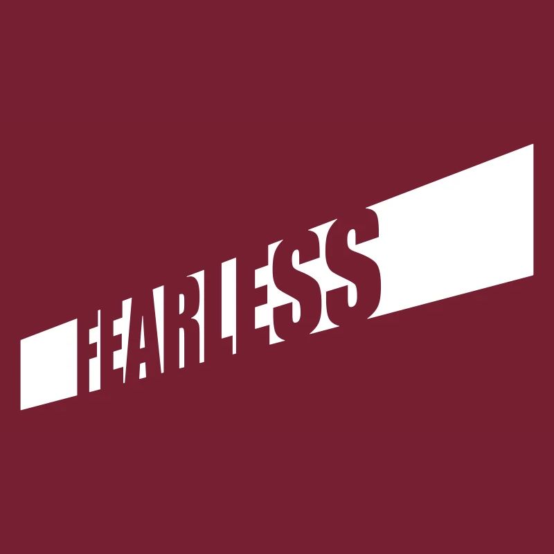 Conception de citation de texte intrépide