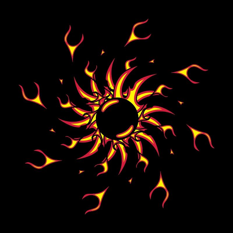 Fire flames boule de feu