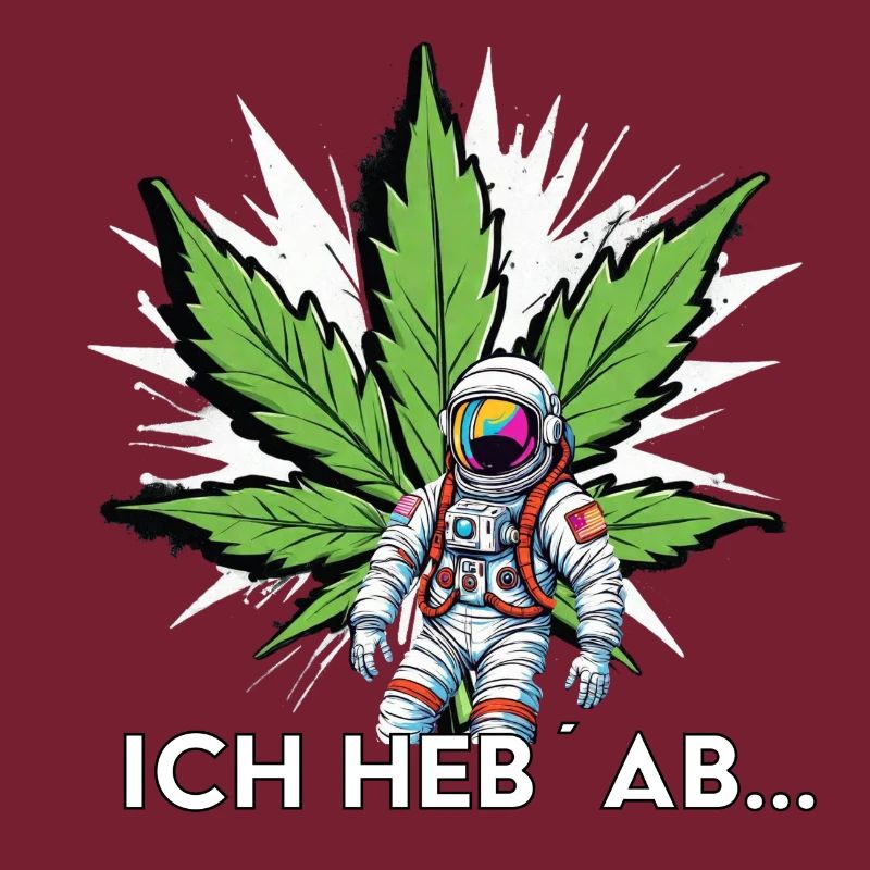 wie ein Astronaut