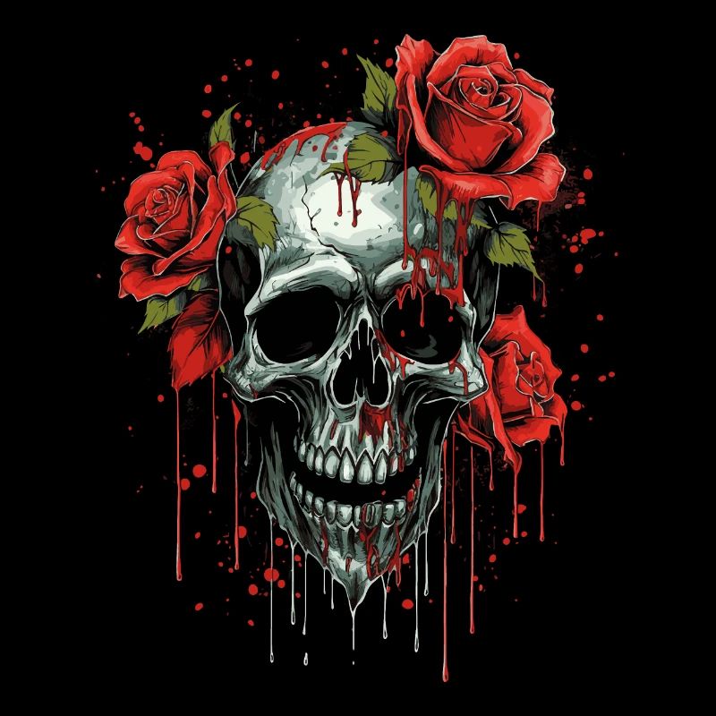 Crâne de fleur