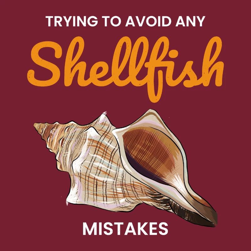 Conch Seashells Collector Beachcomber Shellfish