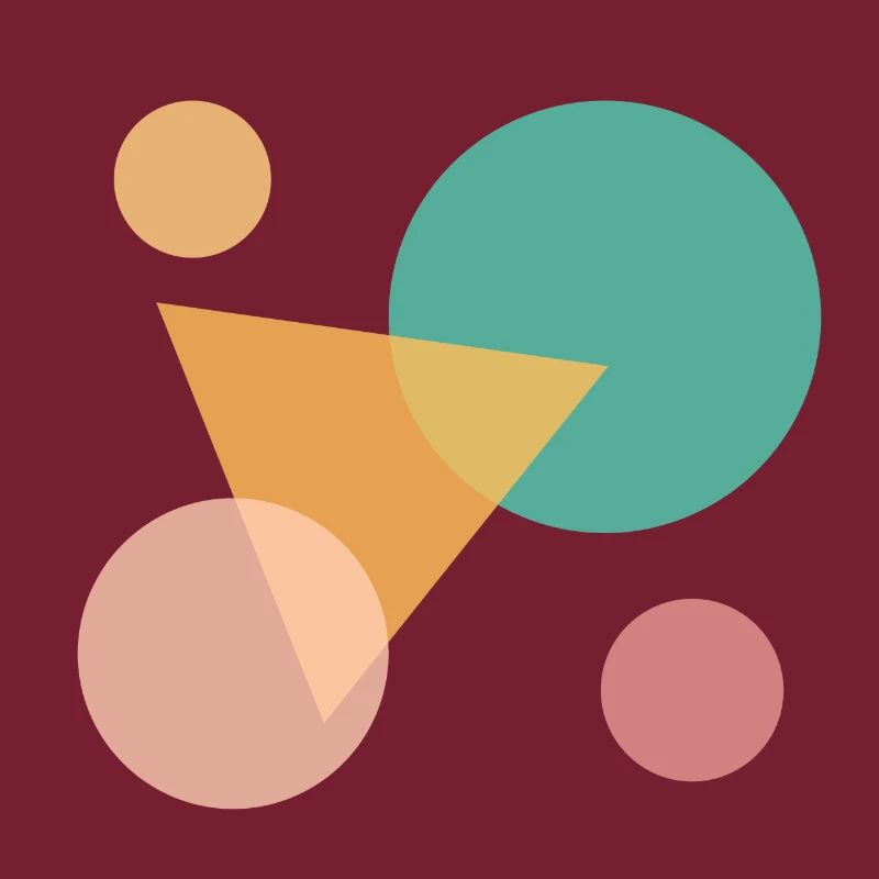 Modern Abstract Geometric