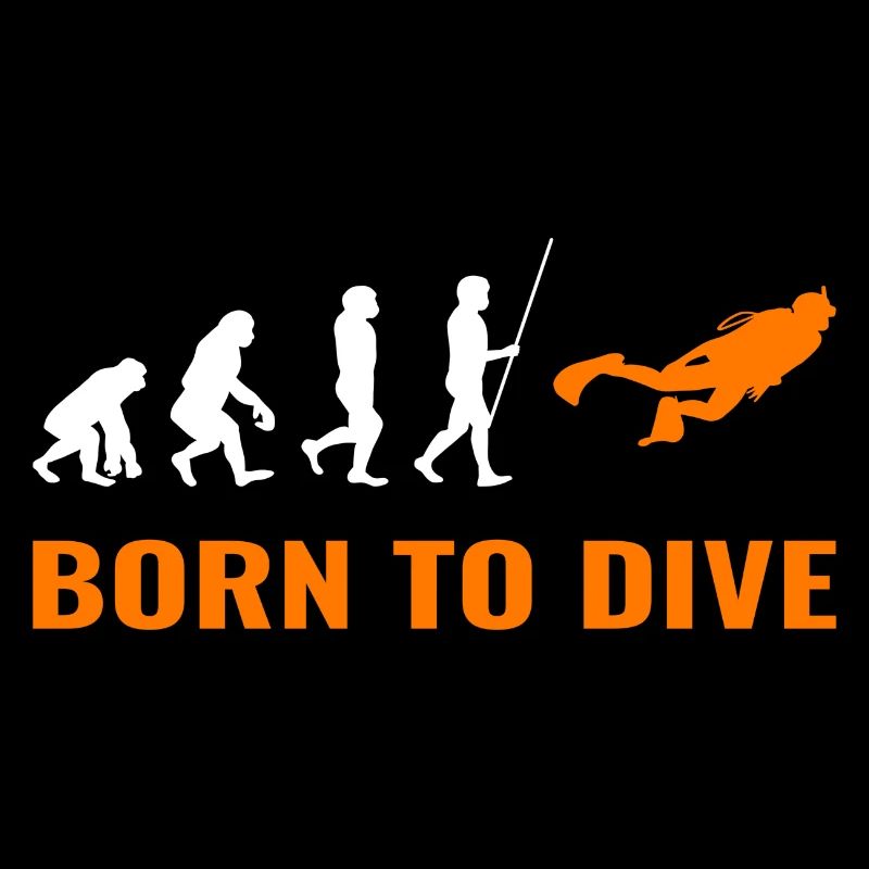 Diving Evolution Diver Scuba Dicton