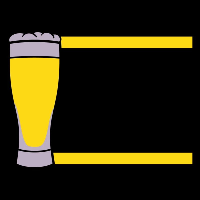 Bierglas Brew Crew Spruch