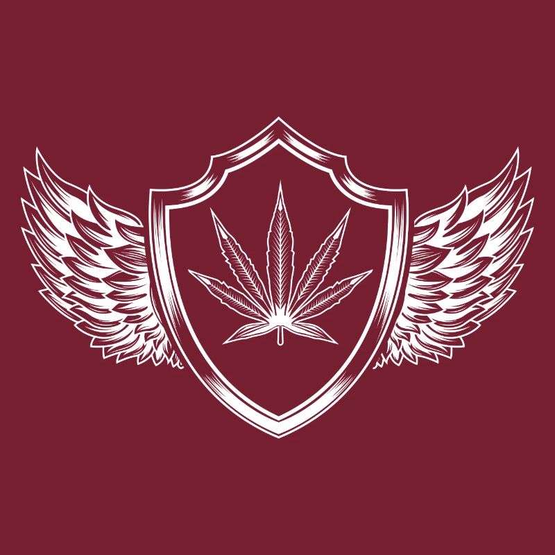 Feuille de chanvre Crest Cannabis
