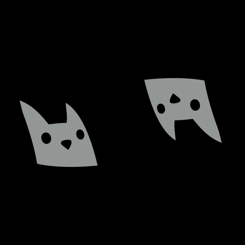 Cats Logo Text Meow
