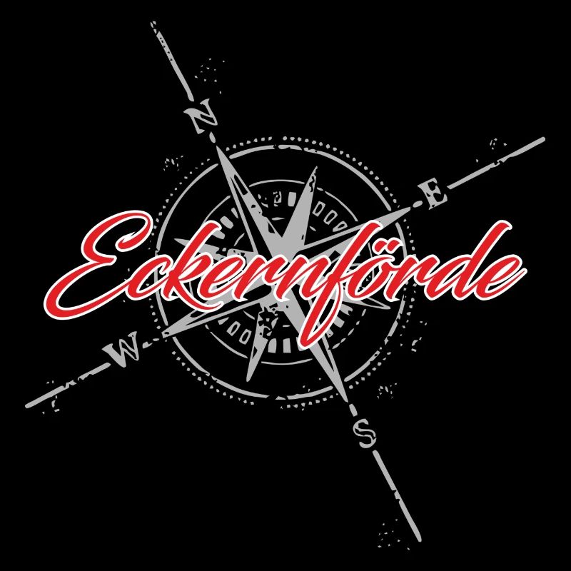 Eckernförde Kompass rot